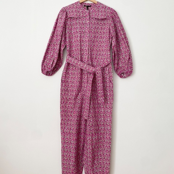 Maje Pyad floral jumpsuit - Picture 5 of 9